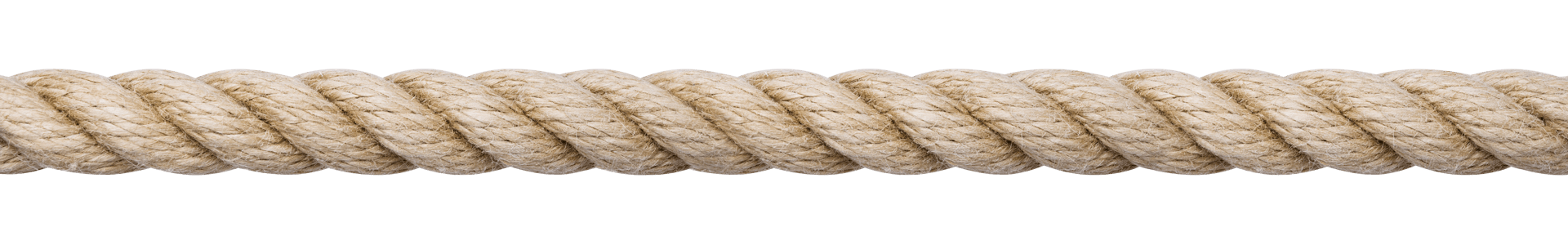 PP Multifilament Solid Braided Rope - Black / Beige / Brown, ø 6 - 16 mm